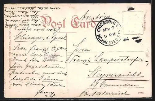 AK Chicago, IL, Humboldt Park, Rose Garden