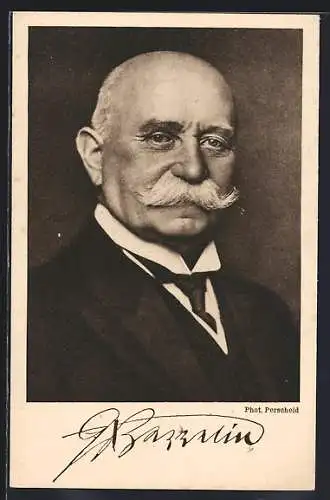 AK Porträt Graf Ferdinand von Zeppelin