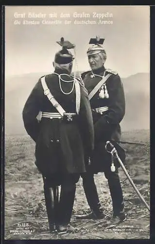 AK Fraf Häseler mit dem Grafen Zeppelin