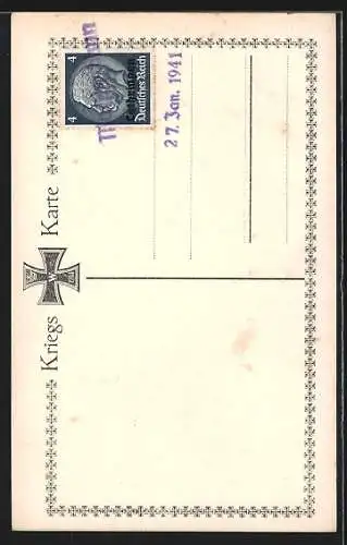 AK Fraf Häseler mit dem Grafen Zeppelin