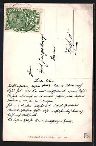 AK Porträt Generalfeldmarschall Paul von Hindenburg in Uniform mit Orden