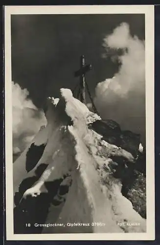 AK Gipfelkreuz auf dem Grossglockner