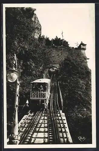 AK Salzburg, Drahtseilbahn auf die Hohensalzburg