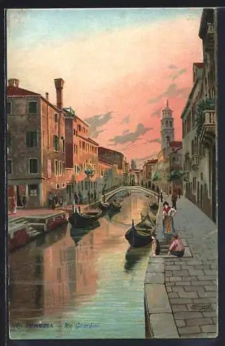 Lithographie Venezia, Rio Giardini