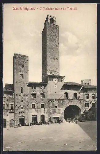 AK San Gimignano, Il Palazzo antico del Podestà