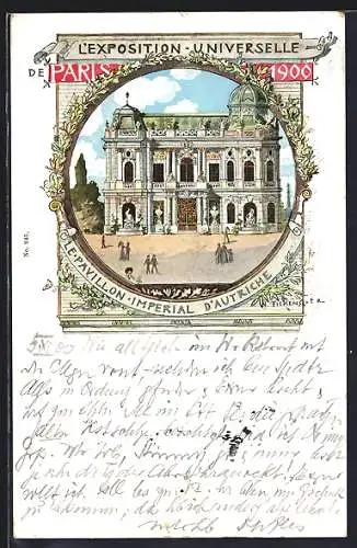 AK Paris, L`Exposition Universelle 1900, Le Pavillon Imperial d`Autriche