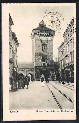 AK Krakau-Krakow, Brama Florianska