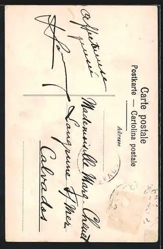 AK Chamonix, Montanvert, vue en direction de l`Aiguille du Dru