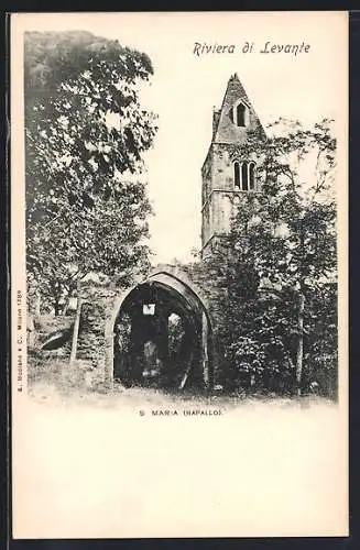 AK Rapallo /Riviera di Levante, Chiesa S. Maria