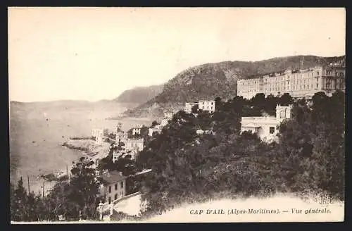 AK Cap d`Ail /Alpes-Maritimes, Vue générale
