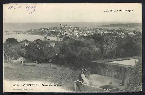 AK Antibes, Vue générale