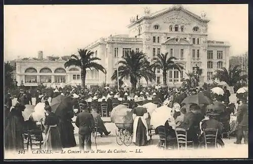 AK Cannes, Le Concert sur la Place du Casino