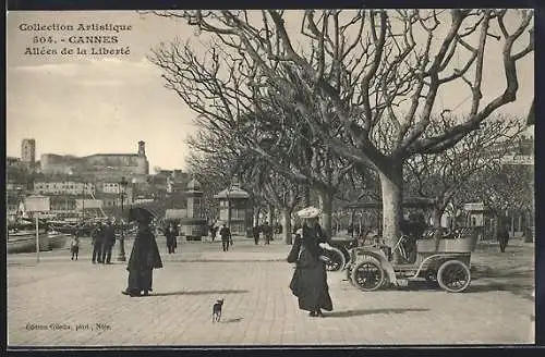 AK Cannes, Allées de la Liberté