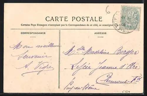 AK Cannes, vue panoramique prise de la Tour du Mont Chevalier