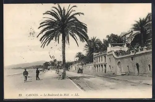 AK Cannes, Le Boulevard du Midi