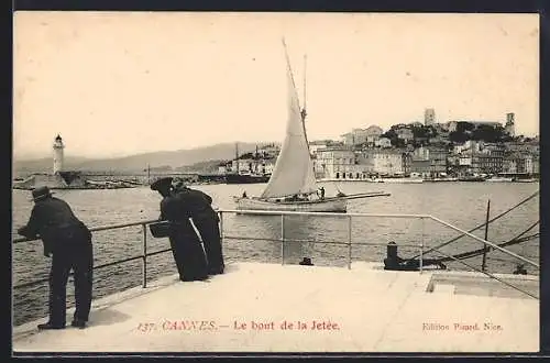 AK Cannes, Le bout de la Jetée