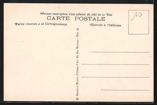 AK Cannes, Le Vapeur faisant la traversée en vue de Sainte-Marguerite