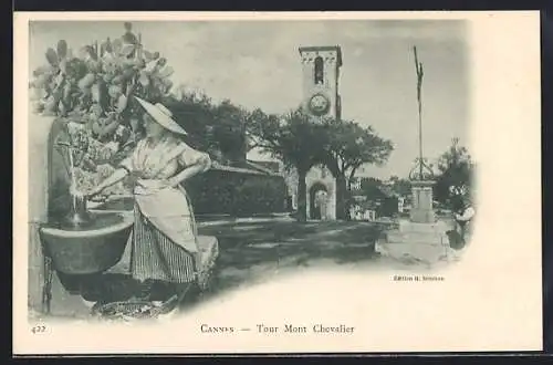 AK Cannes, Tour Mont Chevalier