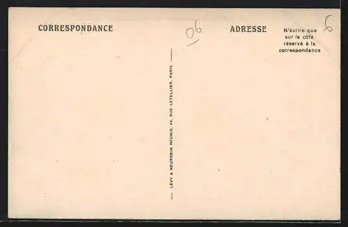 AK Castillon /Alpes-Maritimes, Les deux Villages