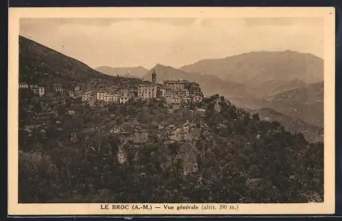AK Le Broc /A.-M., Vue générale