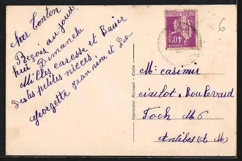 AK Caille /A.-M., Vue Générale