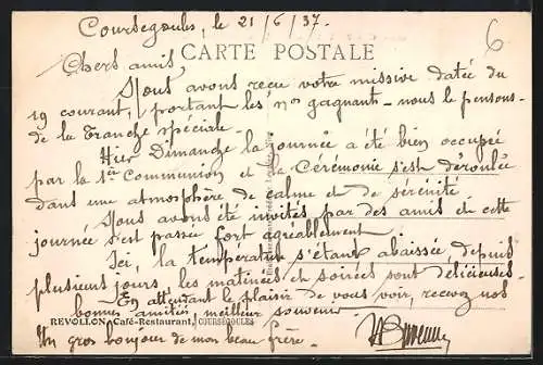 AK Coursegoules /A.-M., vue générale