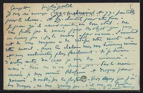 AK Cros-de-Cagnes, Vue Générale