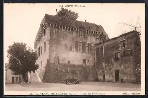 AK Cagnes /A.-M., Château de Cagnes, Fin du XIIIe siècle