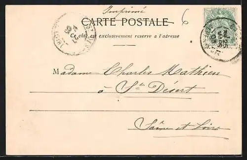 AK Cagnes-sur-Mer, vue panoramique du village sur la colline