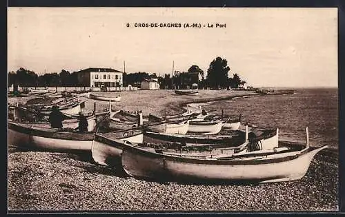 AK Cros-de-Cagnes /A.-M., Le Port