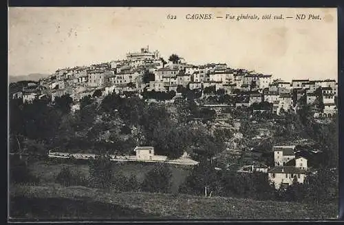 AK Cagnes, vue générale, côté sud