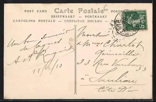 AK Cagnes, vue générale, côté sud