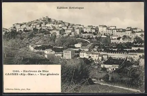 AK Cagnes /Alp.-Mar., Vue générale