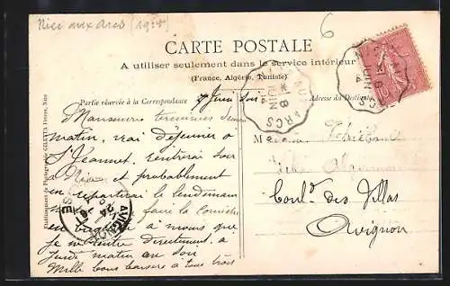 AK Cagnes /Alp.-Mar., Vue générale