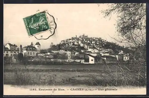 AK Cagnes /A.-M., vue générale