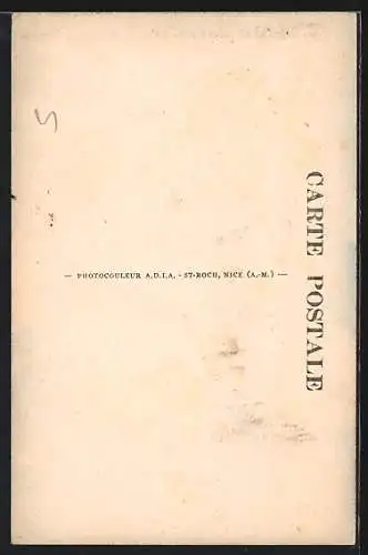 AK Carros /A.-M., Notre-Dame des Selves au crépuscule