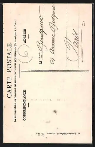 AK Cannes, Arrivée des canots de l`Escadre