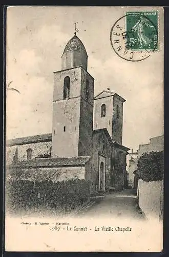 AK Le Cannet, La Vieille Chapelle