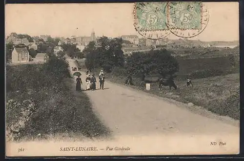 AK Saint-Lunaire, Vue Générale