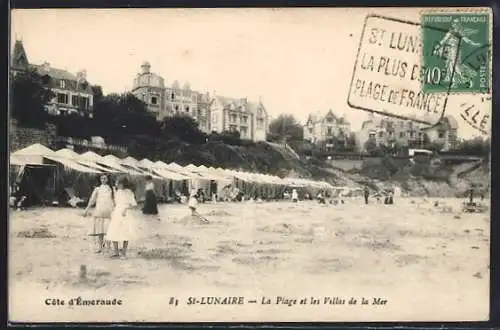 AK St-Lunaire, La Plage et les Villas de la Mer