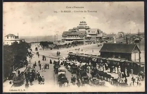 AK St-Malo, L`arrivée du Tramway