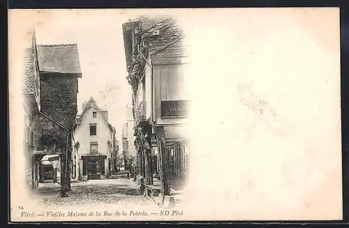 AK Vitré, Vieilles Maisons de la Rue de la Poterie
