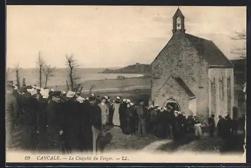 AK Cancale, La Chapelle du Verger