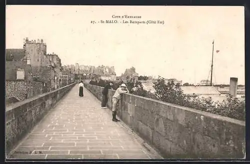 AK St-Malo, Les Remparts, Côté Est