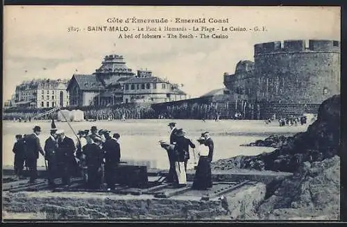 AK Saint-Malo, Le Parc à Homards, La Plage, Le Casino