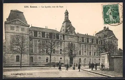 AK Rennes, Le Lycée, vue de face