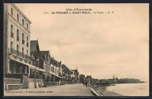 AK Saint-Malo, De Paramé à Saint-Malo, La Digue