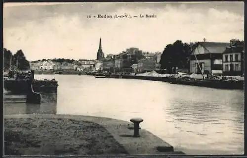 AK Redon /I.-et-V., Le Bassin
