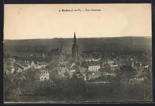 AK Redon /I.-et-V., Vue Générale