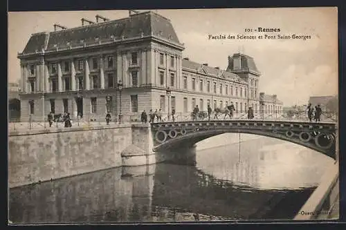 AK Rennes, Faculté des Sciences et Pont Saint-Georges